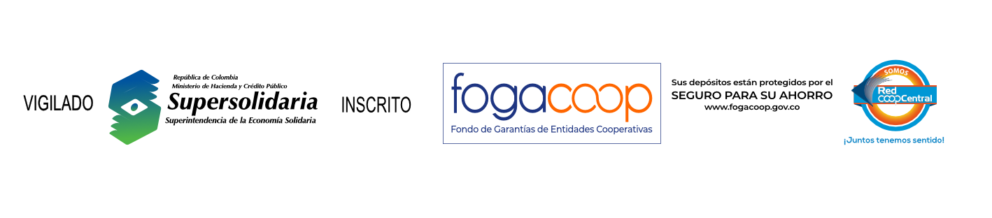 Vigilado Supersolidaria y FOGACOOP